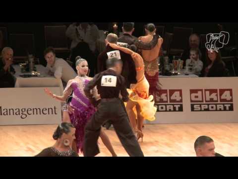 2012 European Ten Dance R2 LAT: Löwe - Lundanes, NOR