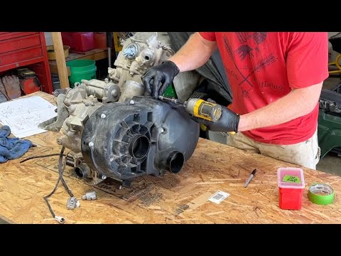 Yamaha Side-by-Side Engine Repair (Part 2) - Viking Engine Complete Teardown!