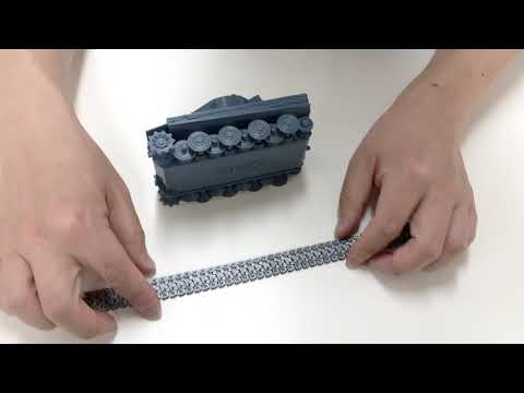 Foldable tiger 1 tank ultimaker3