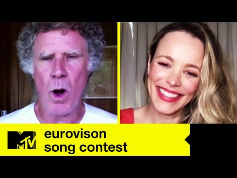 EUROVISION SONG CONTEST Stars Will Ferrell & Rachel McAdams On Lip Syncing Volcano Man | MTV Movies