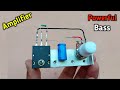 full Bass amplifier |simple 12v amplifier | how to make homemade amplifier |