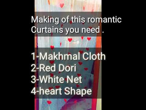 Low budget Romantic Curtain Tutorial Video