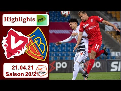 Highlights: FC Vaduz vs FC Basel (21.04.21)
