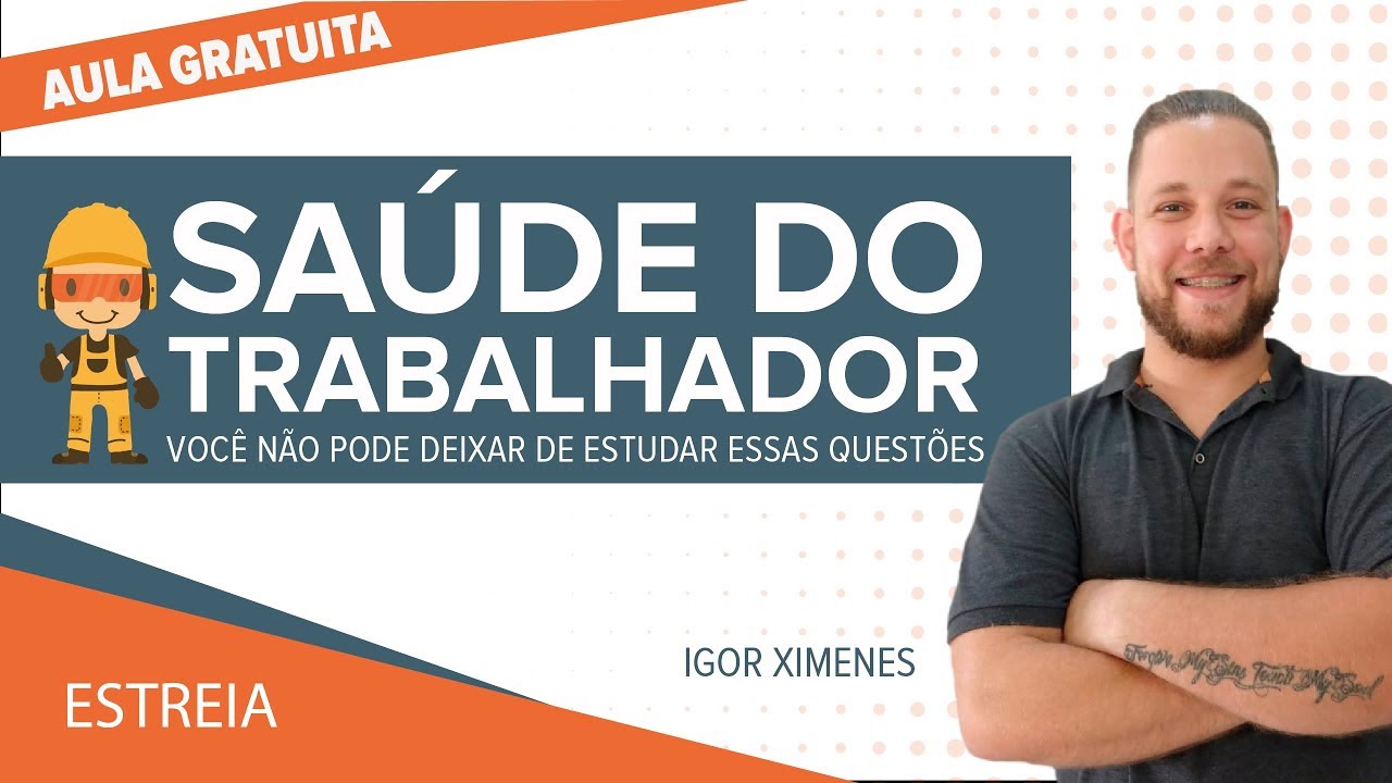 Watch Now AULA GRATUITA - Saúde do Trabalhador: você não pode deixar de estudar essas questões AULA GRATUITA - Saúde do Trabalhador: você não pode deixar de estudar essas questões