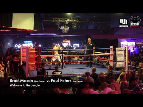 Welcome to the Jungle, October 2019   Brad Mason V Paul Peters Fight 1