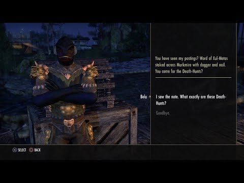 ESO: Murkmire part 1 - Wanting some Elder Argonian Motifs (world bosses)