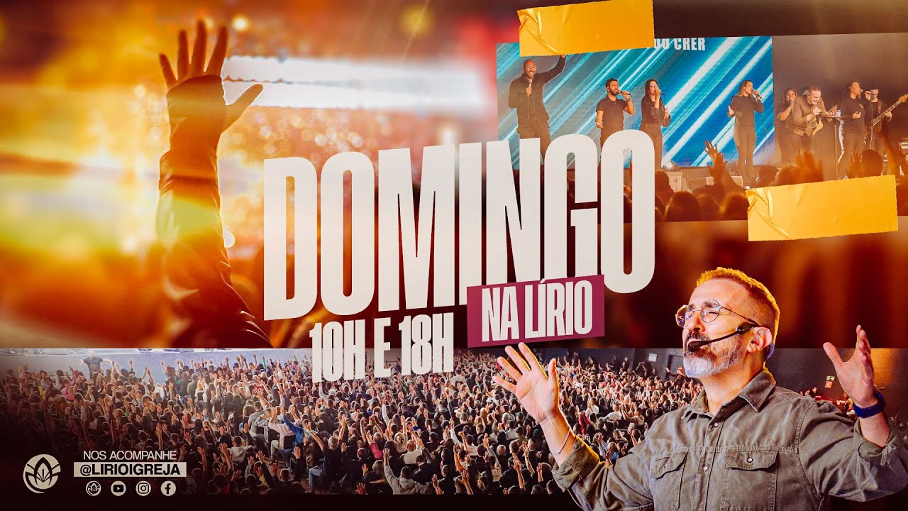 DOMINGO NA LÍRIO 18.05 | 18H