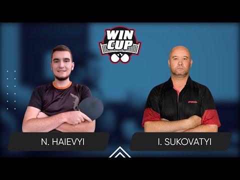 13:00 Nazarii Haievyi - Ihor Sukovatyi West 3 WIN CUP 05.08.2024 | Table Tennis WINCUP