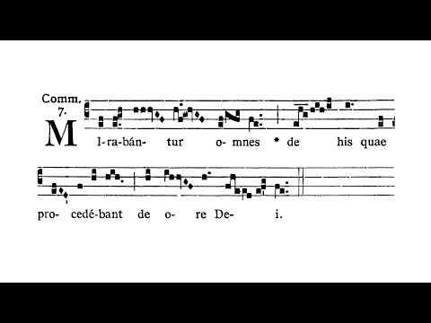 Dominica III post Epiphaniam (III Sunday after Epiphany) - Communio (Mirabantur omnes)