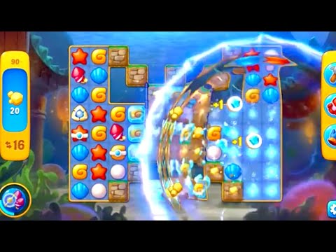 Fishdom Gameplay Atlantis Cup Stage 90 91 92