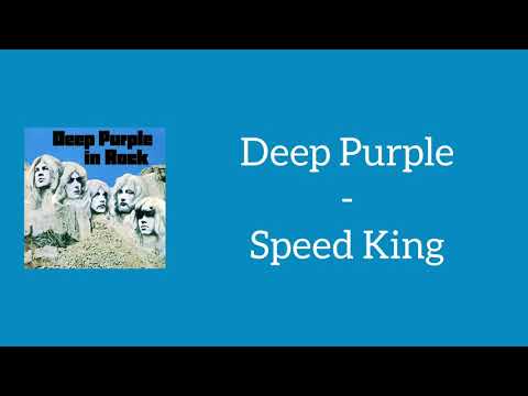 Deep Purple - Speed King (Lyrics)