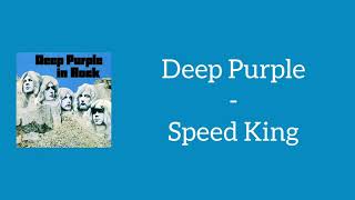 Deep Purple - Speed King (Lyrics)