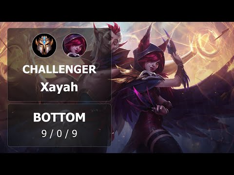 [ADC] Xayah vs Ezreal | KR Challenger | Patch 9.4