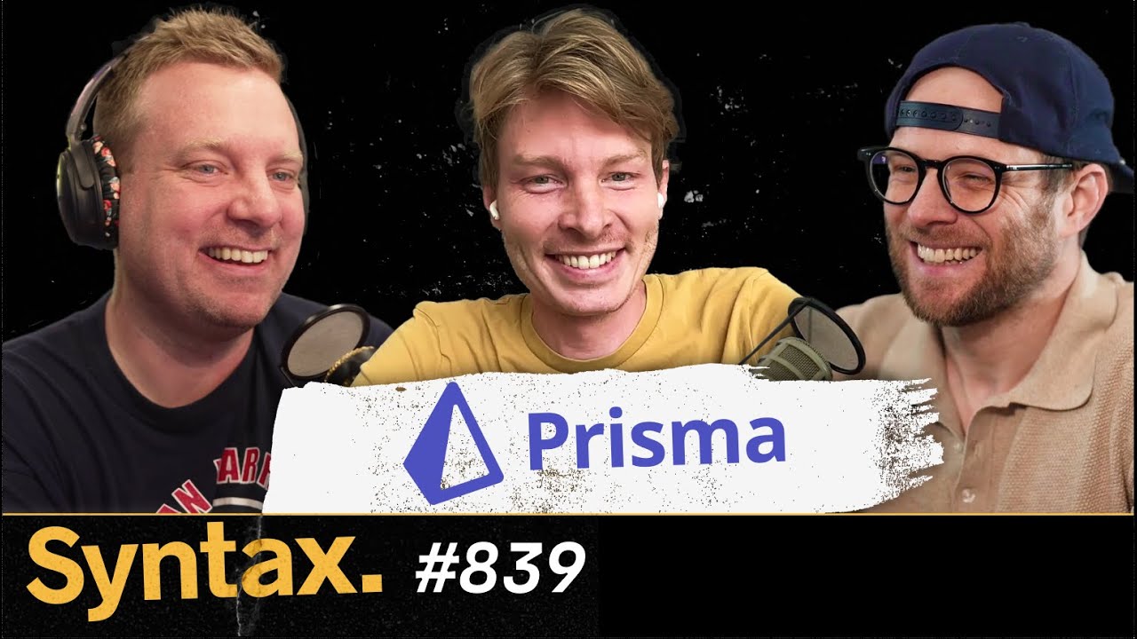 Prisma ORM: Local First, Typed SQL Queries and Serverless with Søren Bramer Schmidt