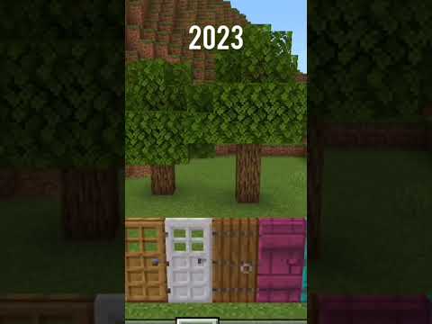Mind-Blowing Minecraft Evolution - 2012 vs 2023! Don't miss out! 🔥 #shorts