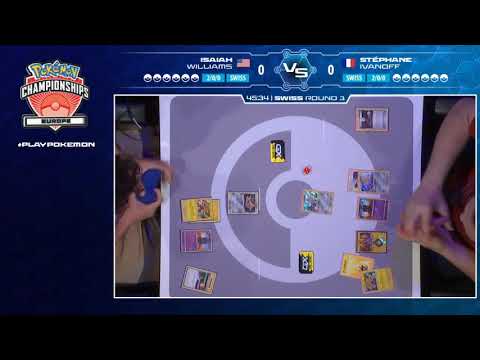 Swiss R3 Isaiah Williams Vs Stephane Ivanoff-Pokémon European International Championships-Day 1