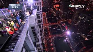 「シカゴ高層ビル綱渡り」ギネス世界記録達成ハイライト映像