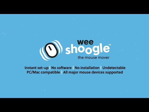 WFH: Work from home and stop your computer from going to sleep with a Wee Shoogle - The Mouse Mover