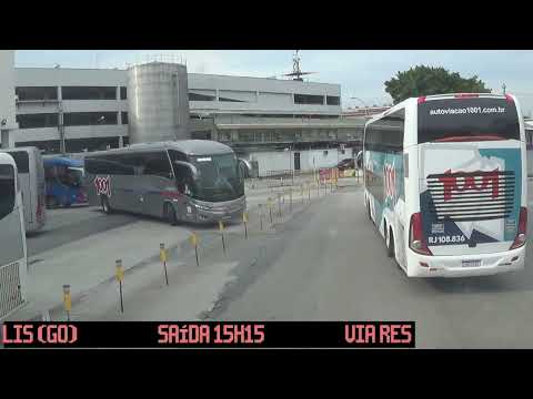 12-0664-61 RJ x Anápolis (GO) (via Aparecida, Taubaté, Limeira, Barretos e Itumbiara)