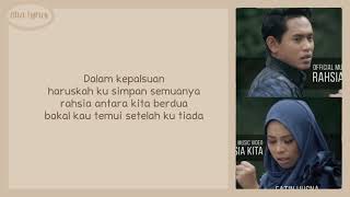 Rahsia Kita - Khai Bahar &amp; Fatin Husna (Lirik) || Malaysian Song