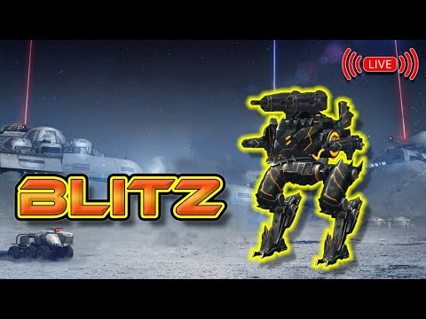War Robots - Trying out Blitz - Shredder Halo - Champion League Gameplay - WR Livestream