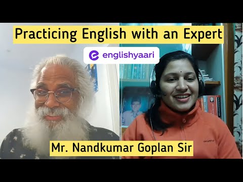 English made easy with Mr. Nandkumar Gopalan Sir @EnglishYaari  Learn New Vocabulary Words🌟