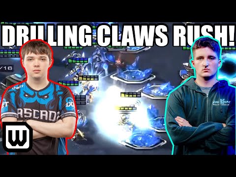 Starcraft 2: UPGRADED WIDOW MINE RUSH?! (souL vs SKillous)