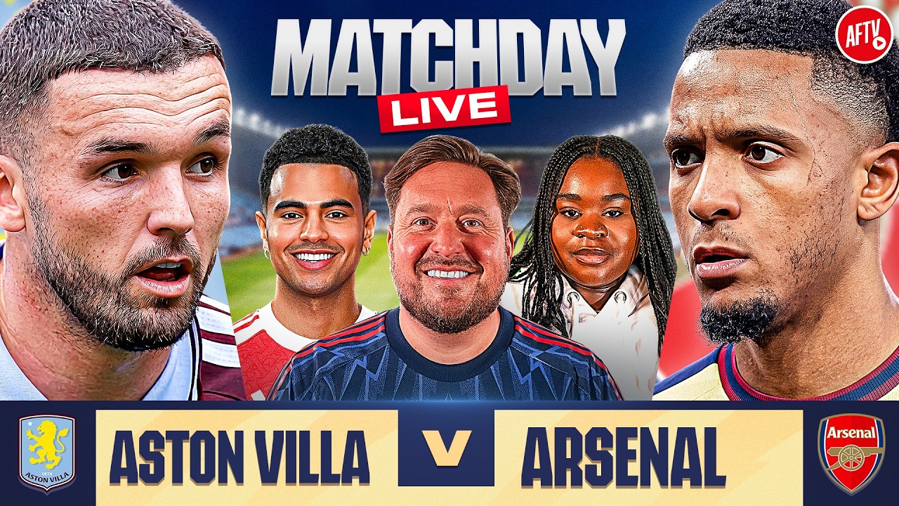 Aston Villa 0-1 Arsenal | Match Day LIVE