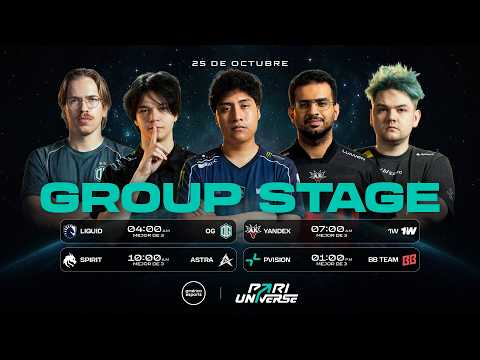 [ES] PARI Universe: Group Stage [Día 4]