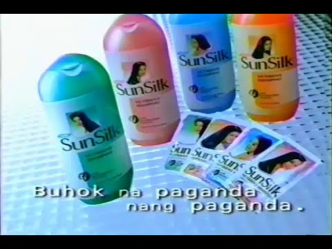 SunSilk Nutrient Shampoo for Slow Growing Hair "Pictures" 30s - Philippines, 1997
