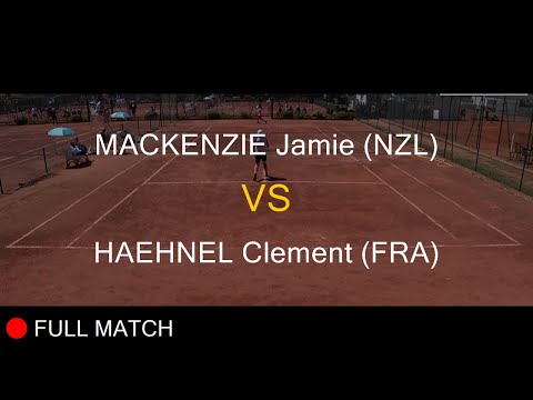MACKENZIE Jamie (NZL) VS HAEHNEL Clement (FRA) - La Balle Mimosa 2022