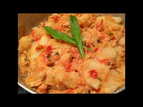 SHAIL'S KITCHEN STEWED SALTFISH AND CASSAVA