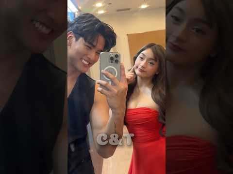 CUTE LOVE TEAM - MICHAEL SAGER AND JILLIAN WARD #loveteam #tiktok