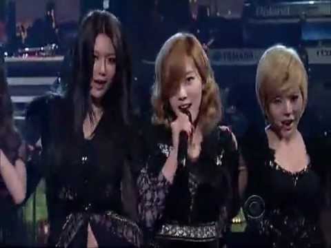 120131 SNSD - Sunny laugh in The Late Show With David Letterman  @ Cut