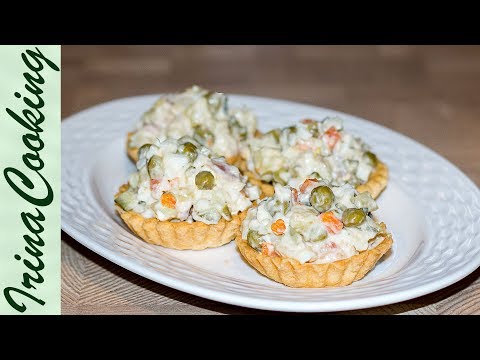 САЛАТ ОЛИВЬЕ с Рыбой Горячего Копчения 🎄 Fish Salad ✧ Ирина Кукинг Video