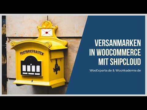 Versandmarken in WooCommerce mit shipcloud