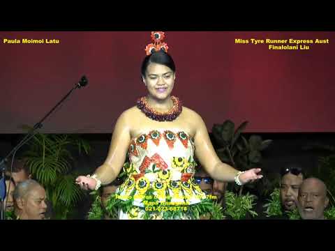 TAUOLUNGA - MISS TYRE RUNNER EXPRESS AUST -  FINALOLANI LIU  MISS HEILALA COMPETION 2019