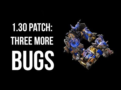 1.30 patch: 3 more Bugs