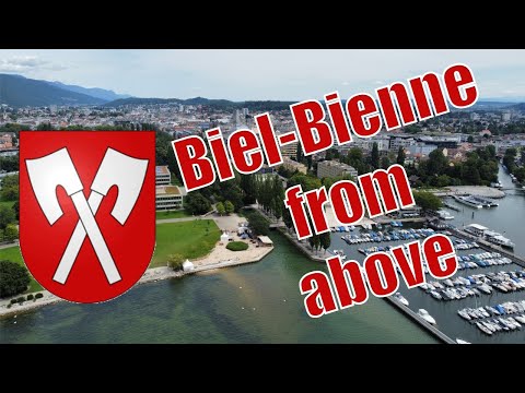 Biel-Bienne la Biellingue #drone #vol #bienne #biel #paysage #vidéo #photo #4k #suisse #bielersee