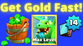 The 5 *FASTEST* Ways to Get Gold in Clash Royale!