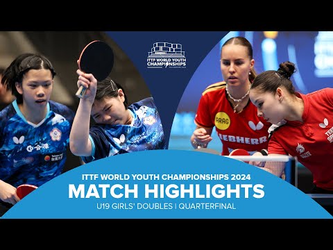 Cheng/Yeh vs Hursey/Kaufmann | U19 GD-QF | ITTF World Youth Championships 2024