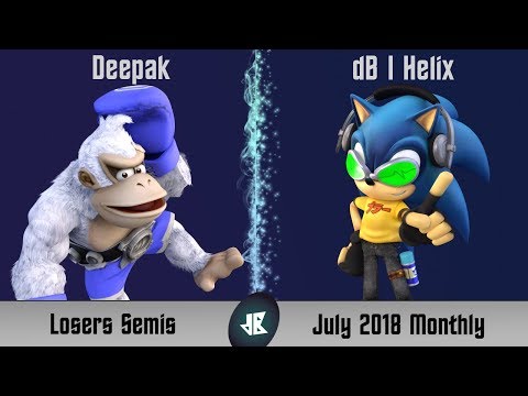 dB July 2018 Monthly - Deepak (Donkey Kong) vs dB | Helix (Sonic) - Losers Semis