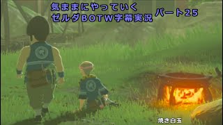 気ままにやっていくゼルダBOTW　Part25【ゼルダの伝説　ブレス オブ ザ ワイルド（Switch版）】【字幕実況】