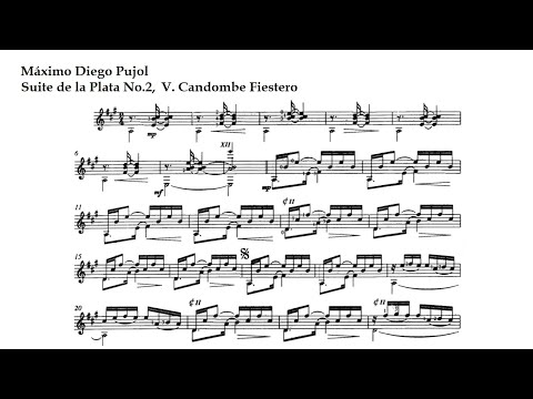 M. D. Pujol. Suite del Plata N2, V. Candombe Fiestero