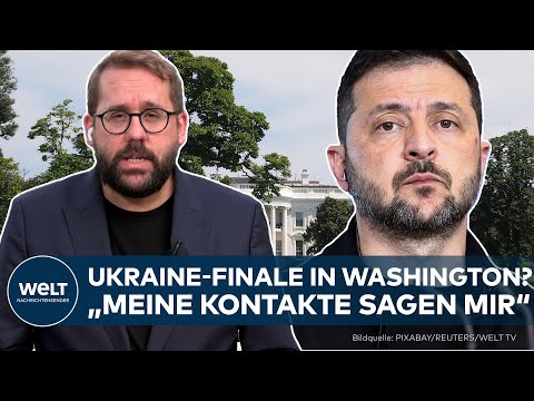 TREFFEN IN WASHINGTON: Die entscheidende Woche für die Ukraine? – „Meine Kontakte sagen mir“