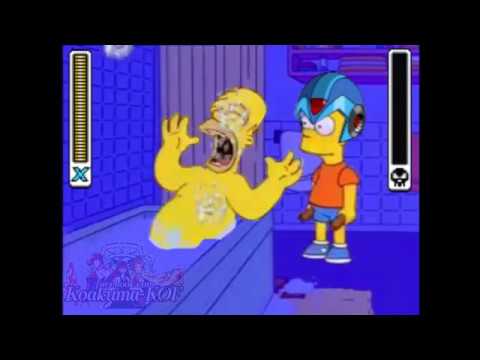 Mega Bart X (Simpsons version Megaman)