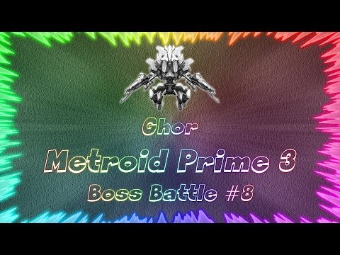 Metroid Prime 3 Corruption ★ Perfect Boss Battle #8 • Ghor
