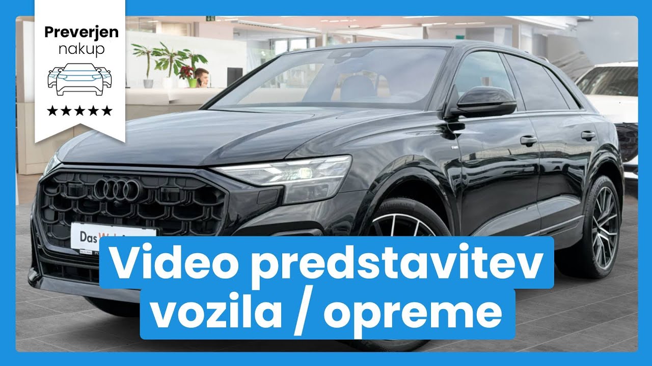 Audi Q8 50 TDI quattro tiptronic - SLOVENSKO VOZILO