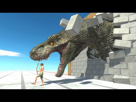 Can Someone Escape from Hungry Dinosaurs - Animal Revolt Battle Simulator