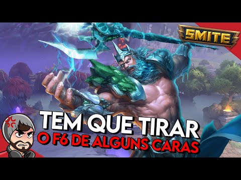 YOU HAVE TO TAKE THE F6 OFF THESE GUYS! POSEIDON MID - Ranked Conquista - ⚡ Smite BR